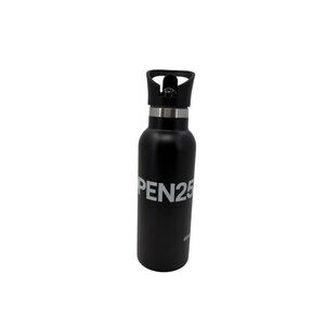 eBay Open25 Water Bottle 17 oz Black Stainless Steel Insulated NEW